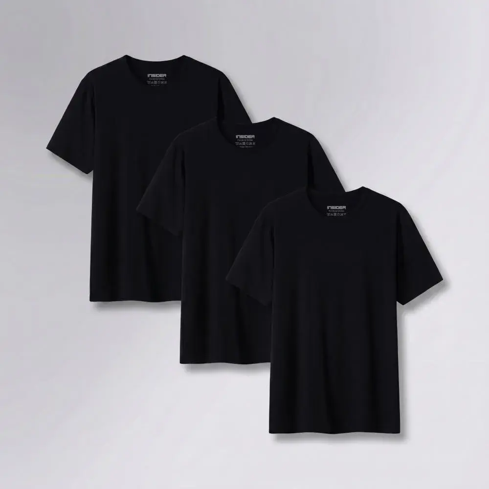 Kit 3 Camisetas Light T-shirt Insider