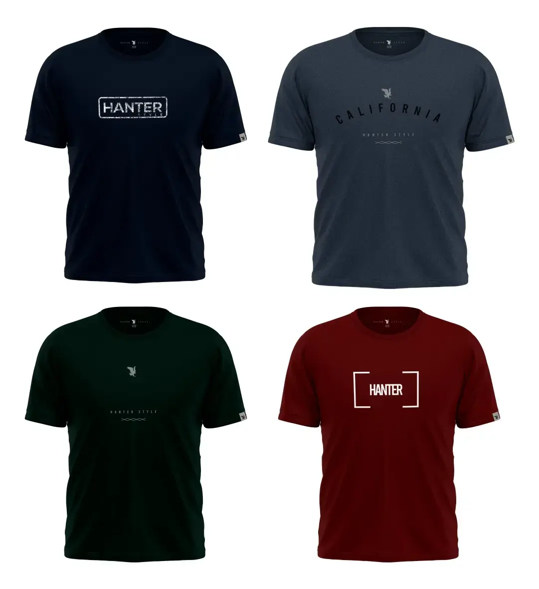 Kit 3 Camisetas Blusas Plus Size Camisas G1 G2 G3 G4