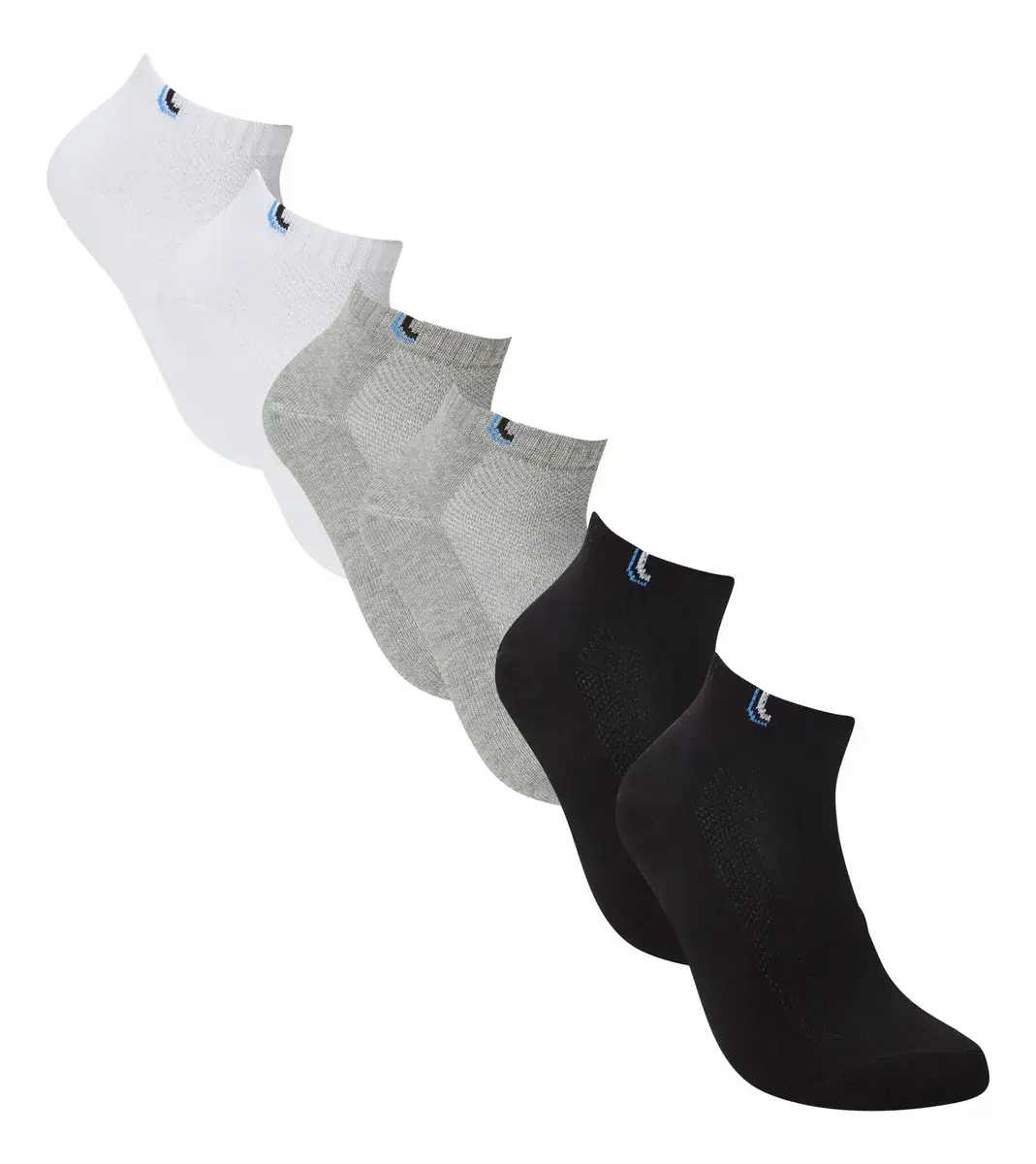 Kit 6 Pares De Meias Cano Curto Unissex Sport Lupo