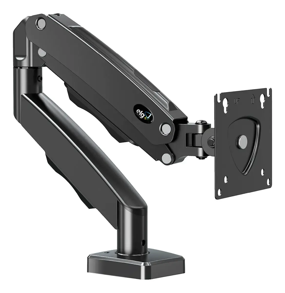 Suporte Articulado de Mesa F80N com Pistão a Gás para Monitores de 17'' a 35'' Ergonômico