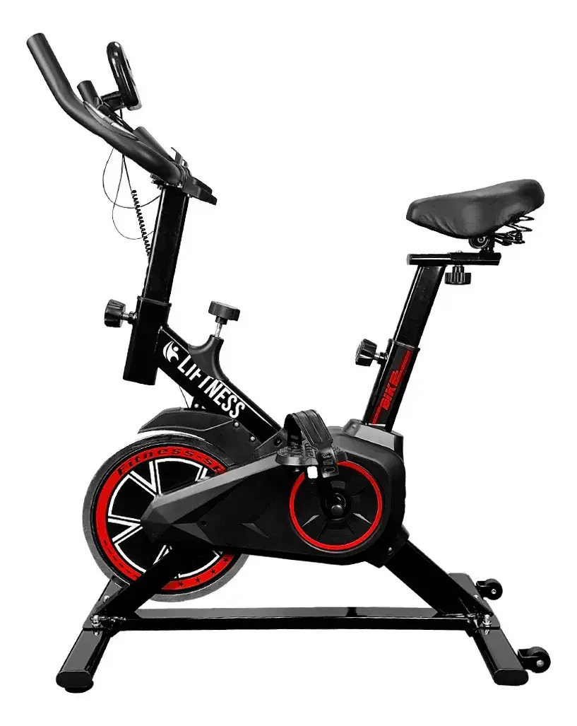 Liftness Bicicleta Ergométrica Liftness Spinning X11 Cor Preto/vermelho