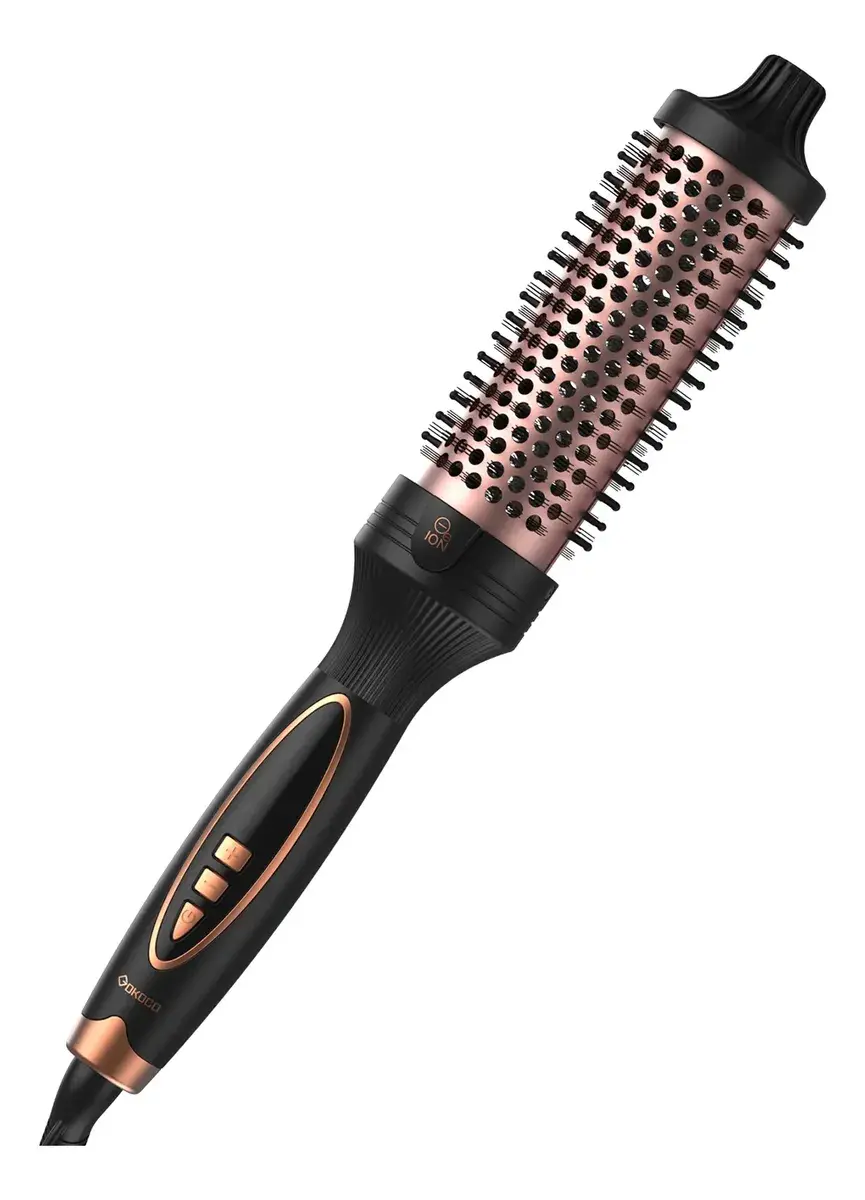Escova Modeladora Ar Quente Com Íons Negativos Gokoco Gd037