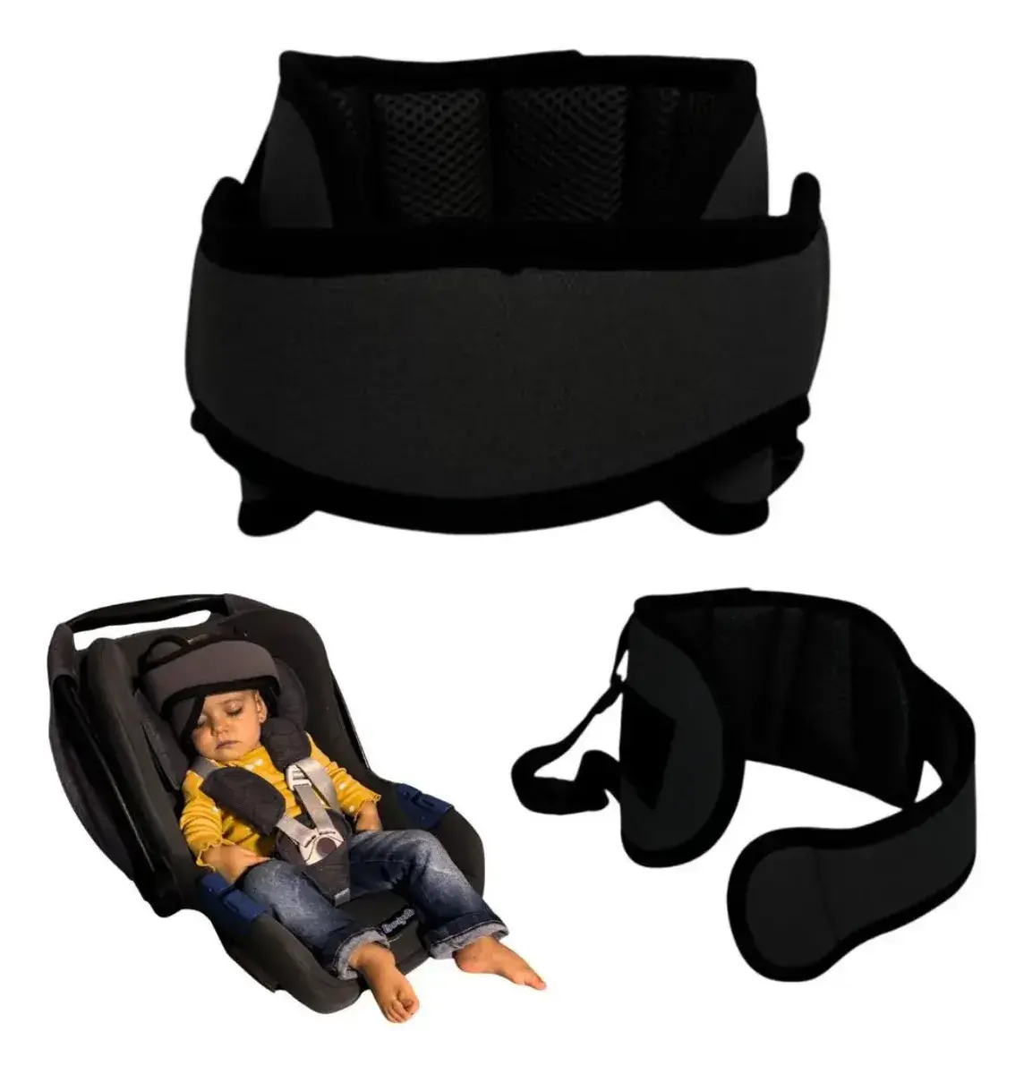 Apoio Protetor De Cabeça Bebê Para Cadeirinha Carro Infantil