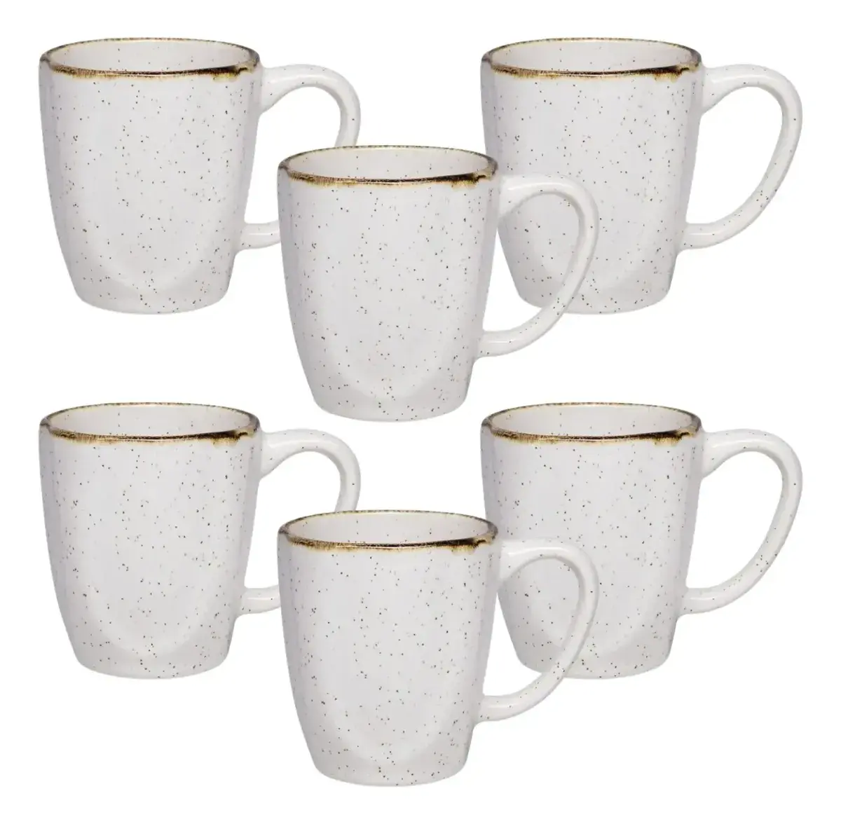 Conjunto De 6 Canecas Ryo Maresia 260ml Oxford