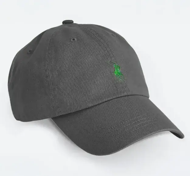 Boné Rl Original Importado Logo Bordado Aba Curva Ajustável