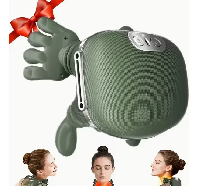 Massageador Elétrico Para Pescoço E Ombros Com Aqu