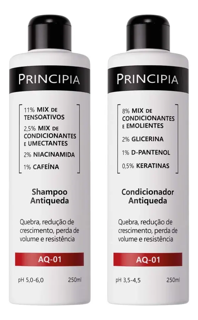 Kit Shampoo E Condicionador Antiqueda Aq-01