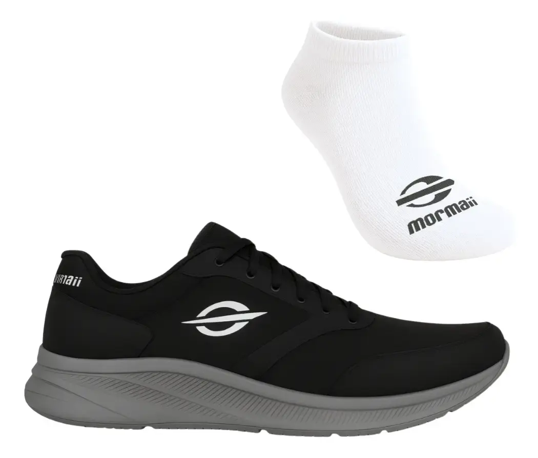 Kit Tênis De Academia Masculino Mormaii Free Run E Meia