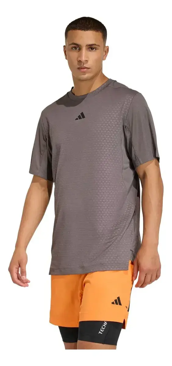 Camiseta Masculina D4t Primelift Três Listras adidas