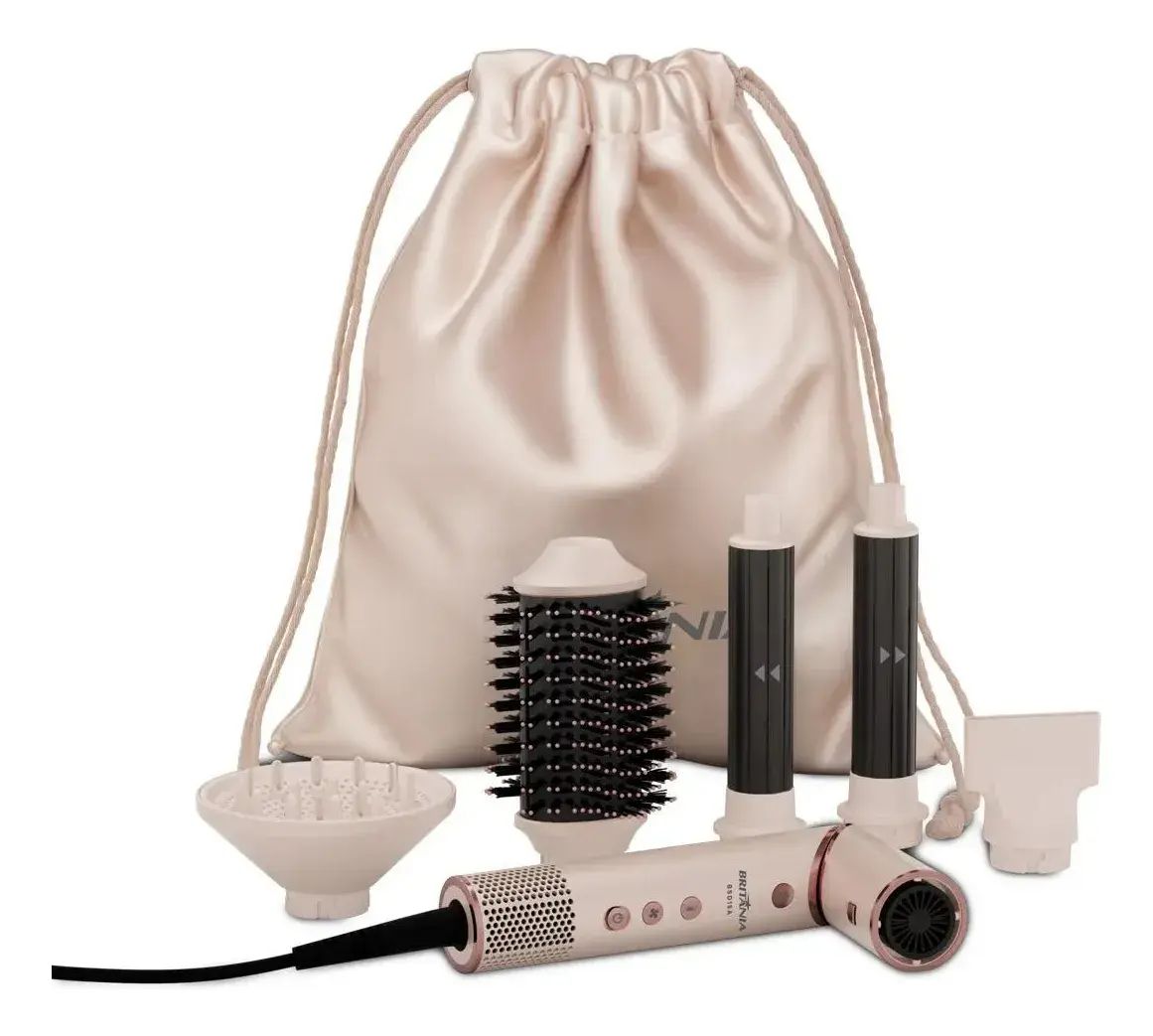 Secador De Cabelos Britânia Motor Bldc 1450w Bsd15a 110v