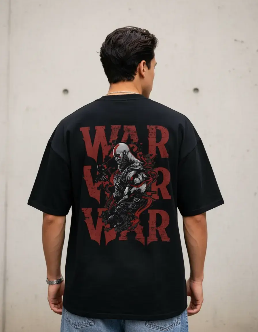Camiseta God Of War Kratos Deus Da Guerra Gamer Hype Bt909