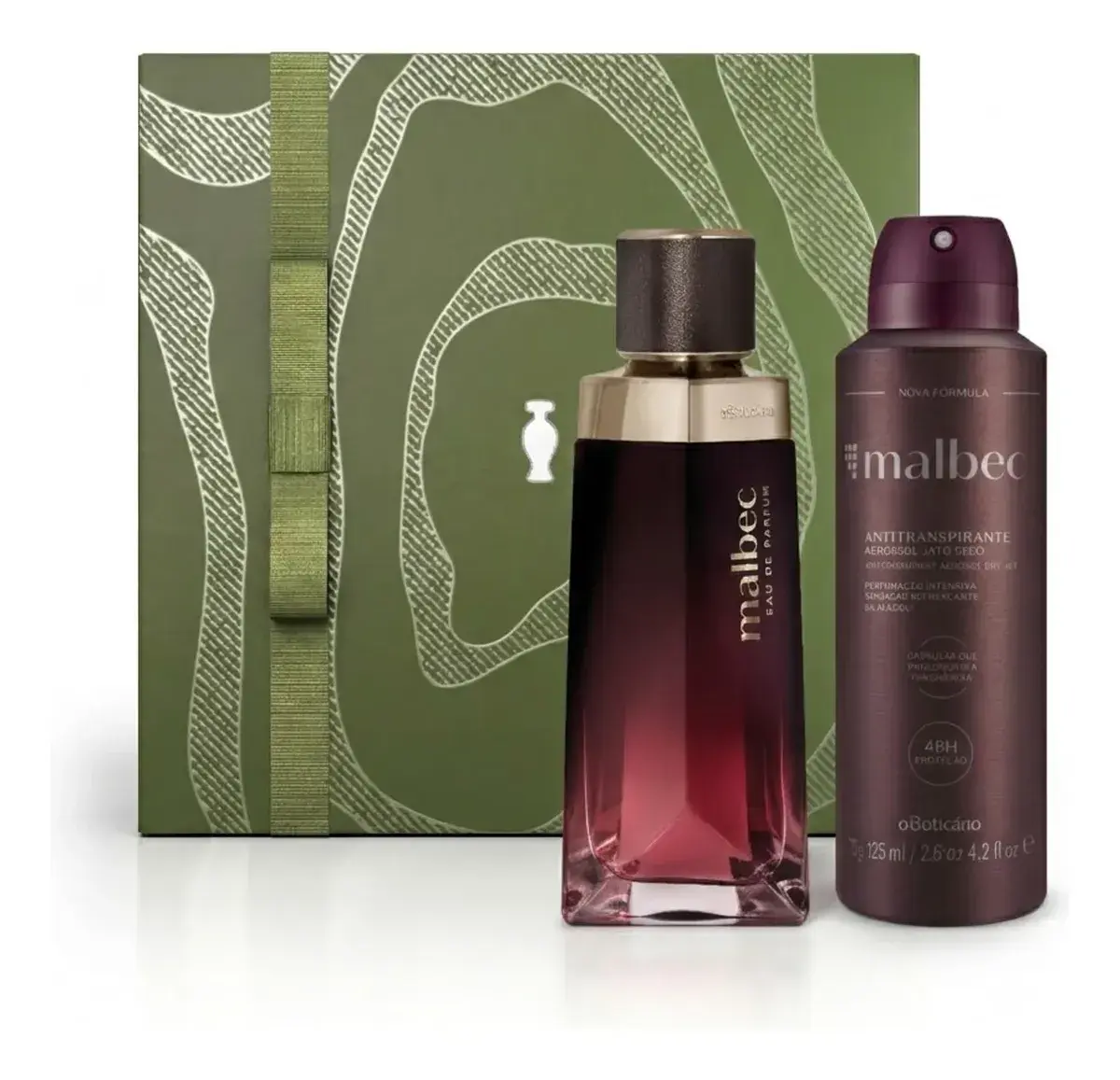 Combo Malbec: Eau De Parfum + Desodorante Antitranspirante (2 Itens)