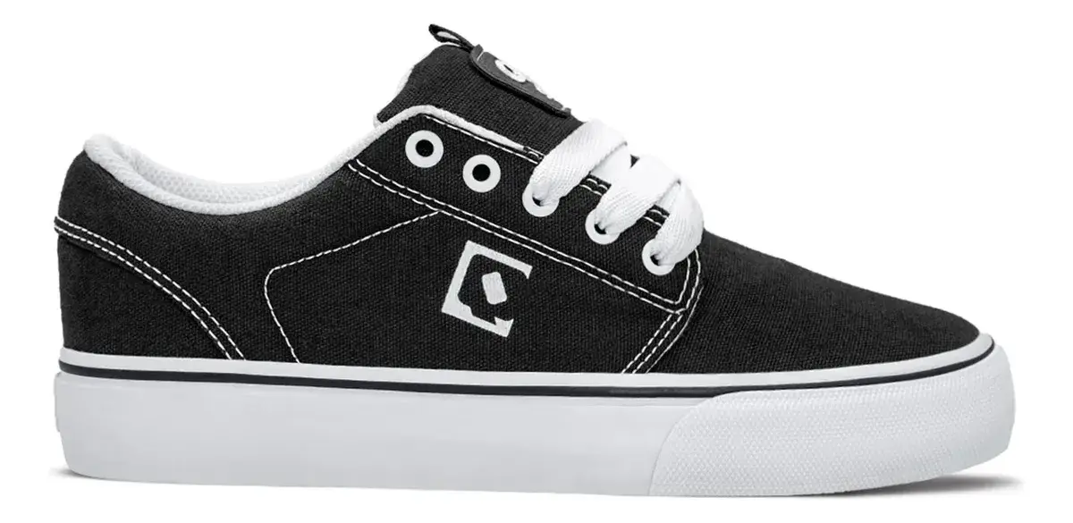 Tênis Qix Combat 3 Unissex | Preto Branco Lejon