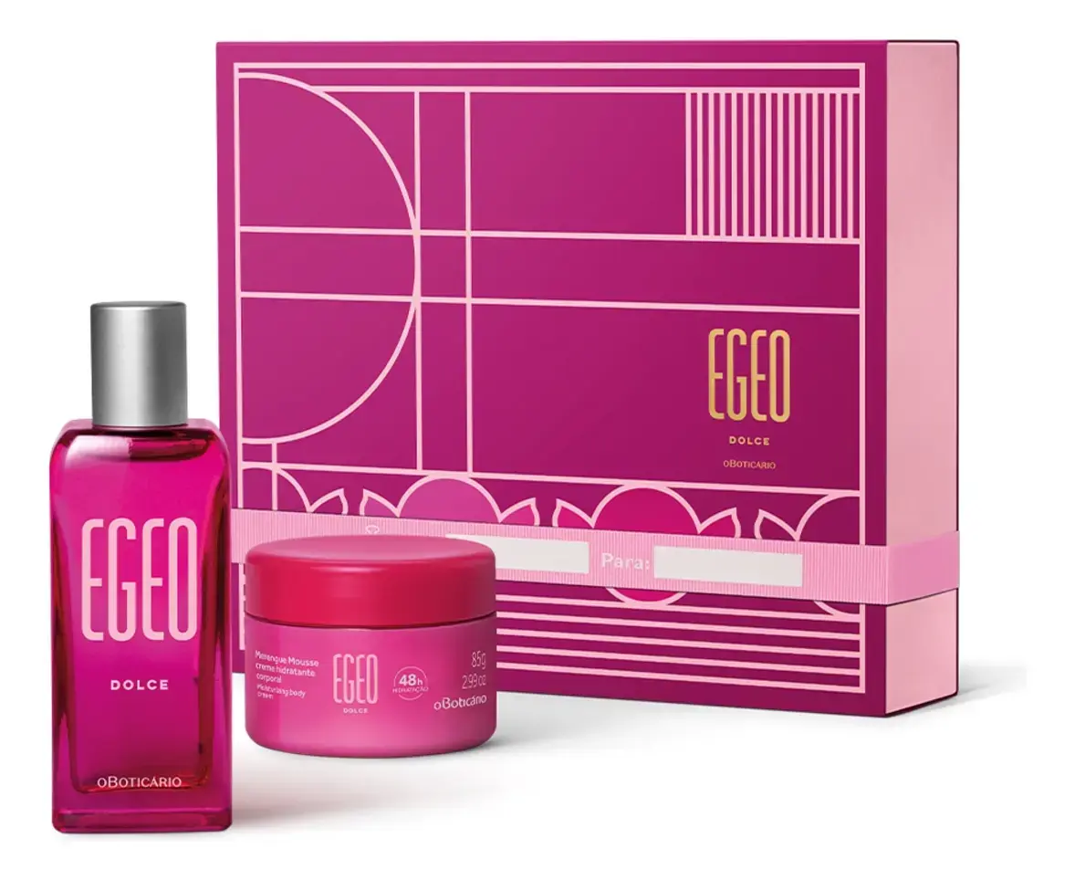 Presente Egeo Dolce: Colônia + Merengue