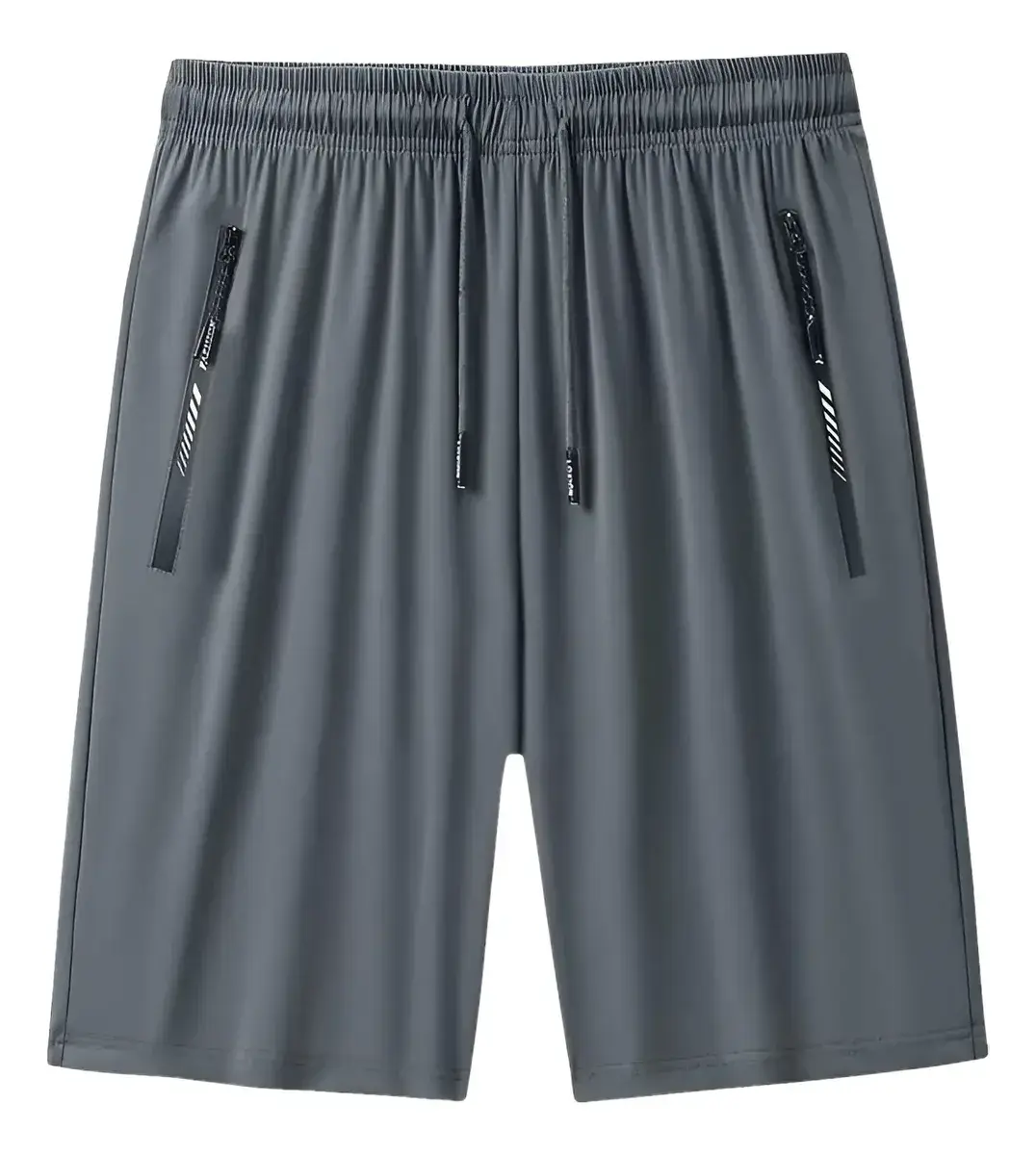 Short Masculino Bermuda Praia 2 Bolsos Zíper Secagem Rápida