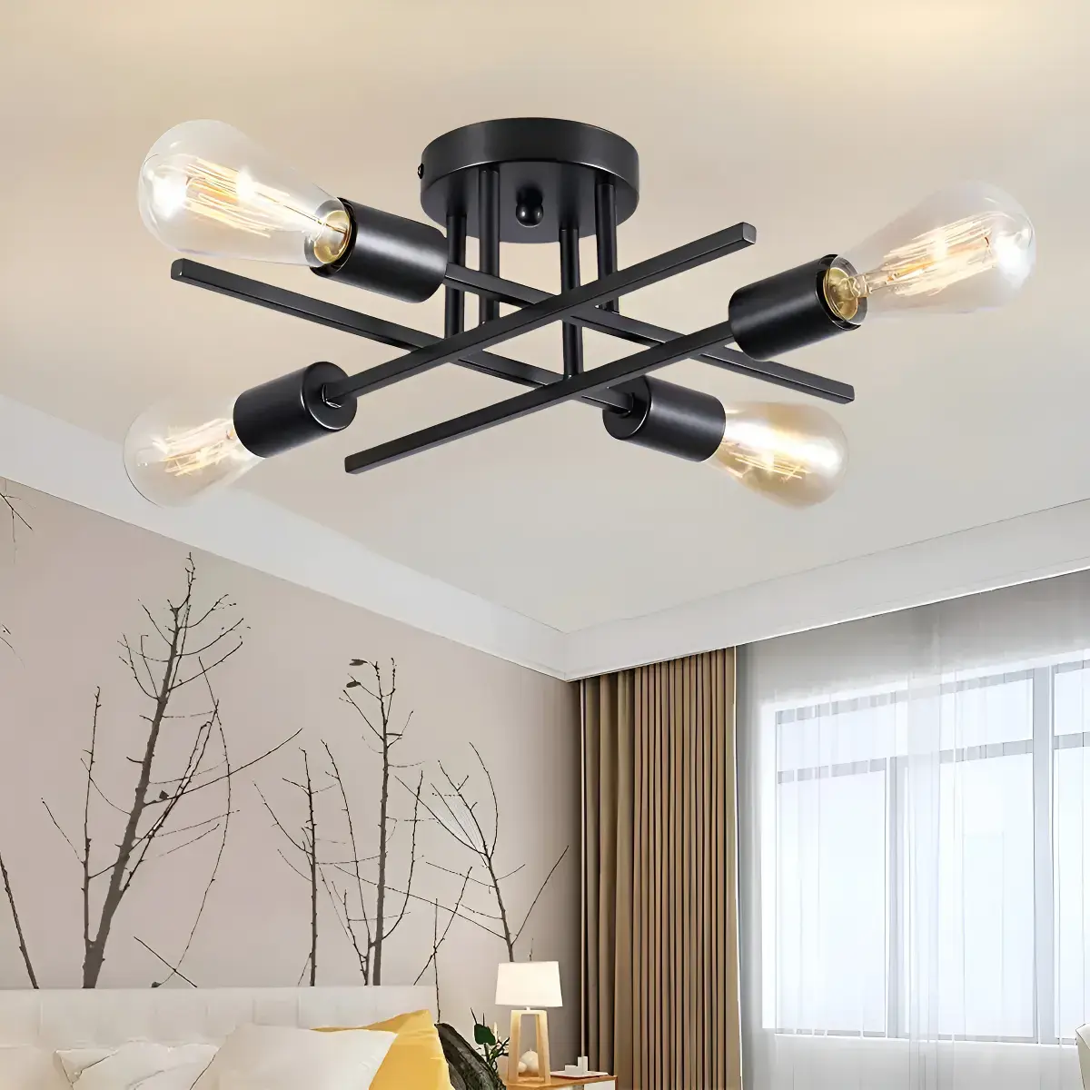 Luminária Lustre Teto Moderno Pendente Para Sala Sala Jantar