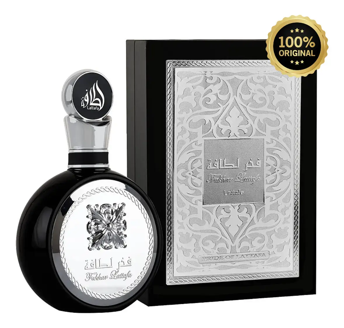 Perfume Árabe Masculino Fakhar Black Eau De Parfum 100 Ml