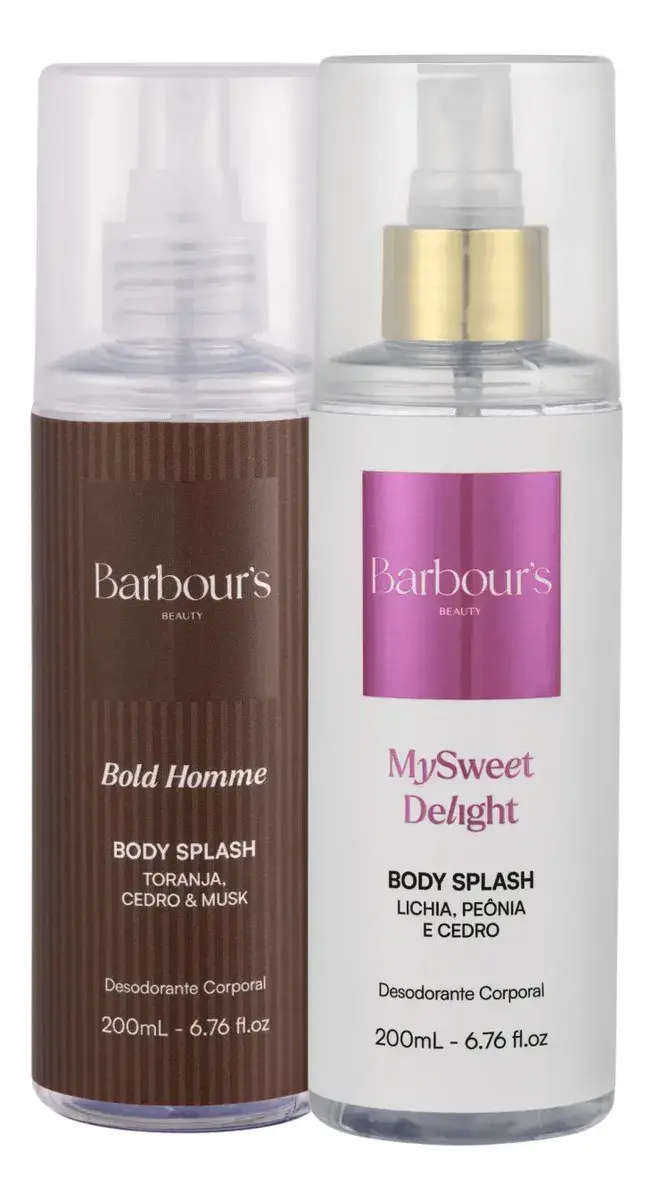 Casal Body Splash Bold Homme E My Sweet Delight Barbour
