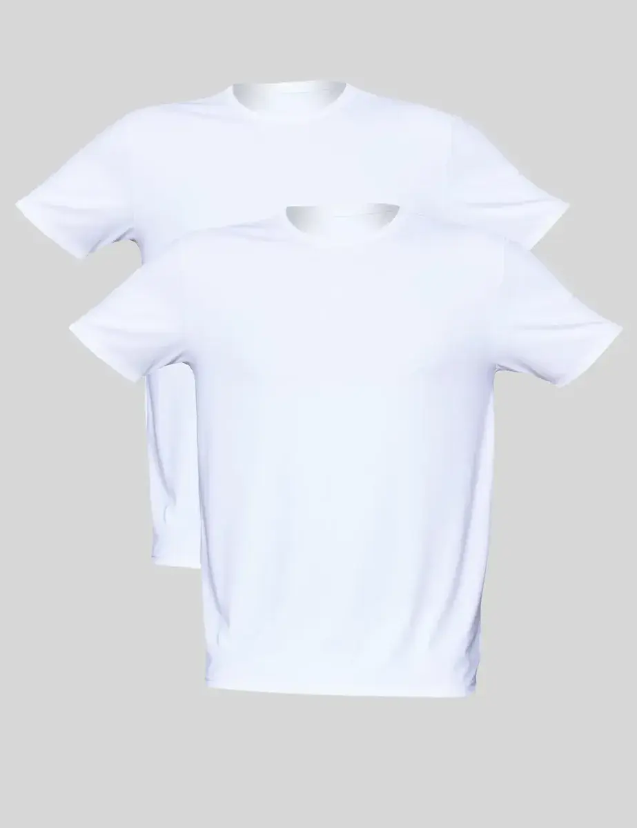 Kit 2 Camisetas Básicas Manga Curta Masculina Mash
